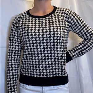 Houndstooth sweater